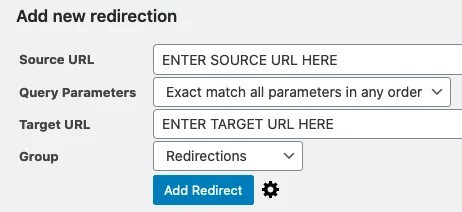Khắc phục lỗi 404 bằng plugin Redirection
