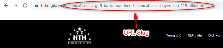 URL Slug của HTH Digital